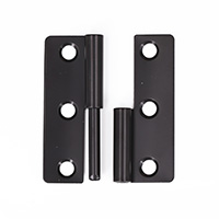 合頁(yè)定制廠家專業(yè)生產(chǎn)電泳黑色拆裝鉸鏈，脫卸合頁(yè)