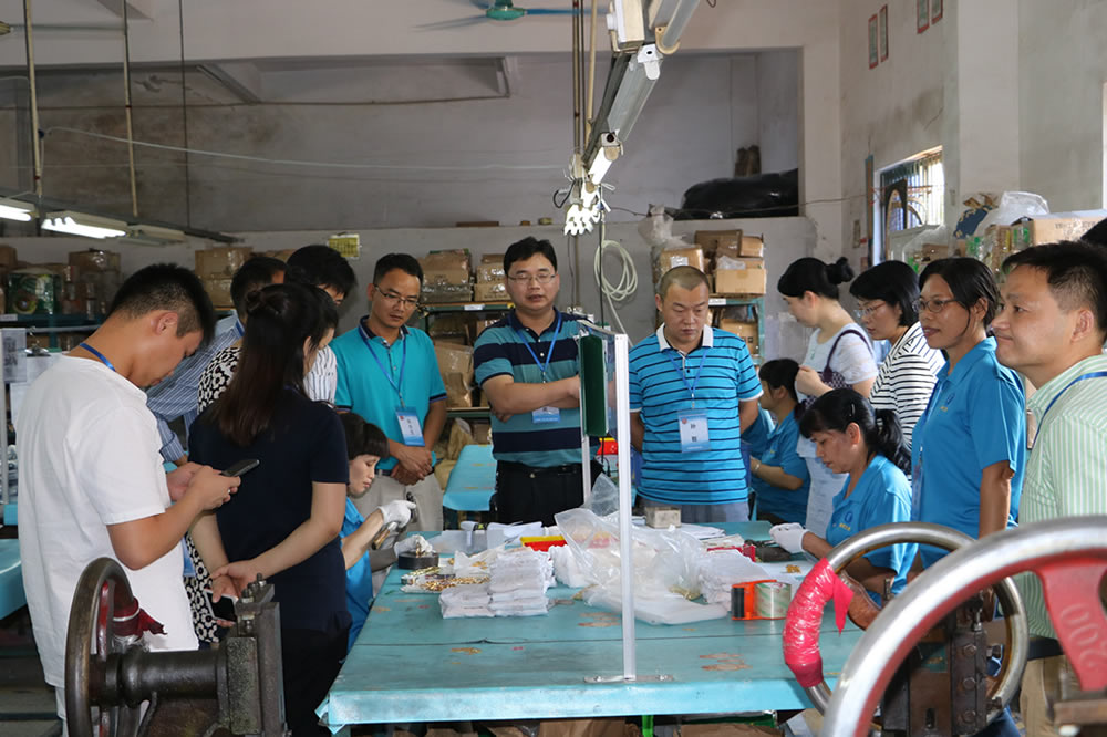 深圳盛和塾現(xiàn)場(chǎng)參觀交流